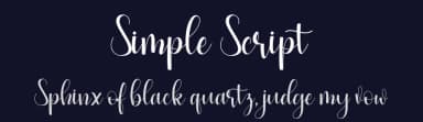 Simple Script by zulkhairilettering — Script Handwritten Font — thumbnail 2