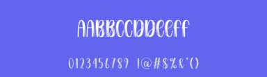 Simple Sticker by Scratchones — Script Handwritten Font — thumbnail 3