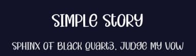 Simple Story by Andi Moz — Script Handwritten Font — thumbnail 2