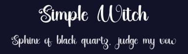 Simple Witch by Inermedia Studio — Script Handwritten Font — thumbnail 2