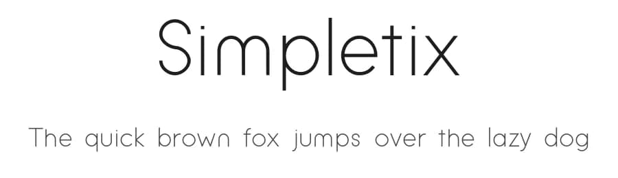 Simpletix by The Shroud Ninja — Sans Serif Font