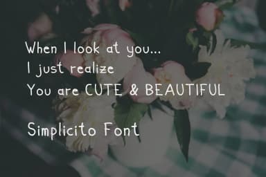 Simplicito Font by josgandos — Script Handwritten Font — thumbnail 2