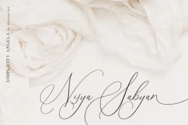 Simplicity Angela Font by Dharmas Studio — Script Handwritten Font — thumbnail 4