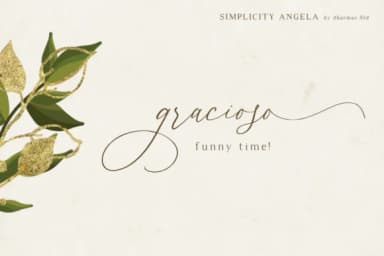 Simplicity Angela Font by Dharmas Studio — Script Handwritten Font — thumbnail 8