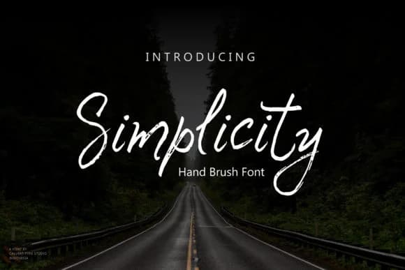 Simplicity Font by Calvert Typefoundry — Script Handwritten Font