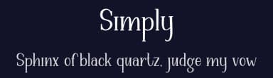 Simply by Graphix Line Studio — Script Handwritten Font — thumbnail 2