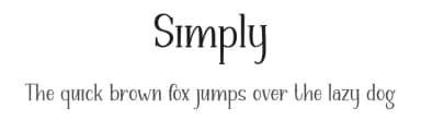 Simply by Graphix Line Studio — Script Handwritten Font — thumbnail 1