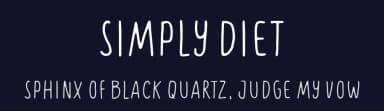 Simply Diet by Lettersiro Studio — Script Handwritten Font — thumbnail 2