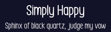 Simply Happy by Md Shohail Bhuian — Script Handwritten Font — thumbnail 2