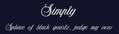 Simply by Luluk Surotul — Script Handwritten Font — thumbnail 2