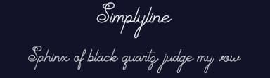 Simplyline by PutraCetol Studio — Script Handwritten Font — thumbnail 2