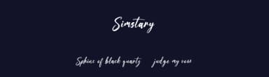 Simstary by Maulana Creative — Script Handwritten Font — thumbnail 2
