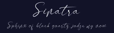 Sinatra by Fahmi Huzaini — Script Handwritten Font — thumbnail 2