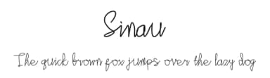 Sinau by Ishmael Studio — Script Handwritten Font — thumbnail 1