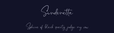 Sindenetta by Almarkhatype — Script Handwritten Font — thumbnail 2