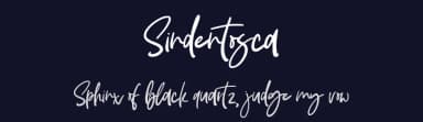 Sindentosca by Ibrahima Studio — Script Handwritten Font — thumbnail 2