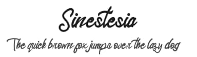 Sinestesia by Arendx Studio — Script Handwritten Font — thumbnail 1