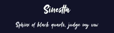 Sinestta by Weape Studio — Script Handwritten Font — thumbnail 2