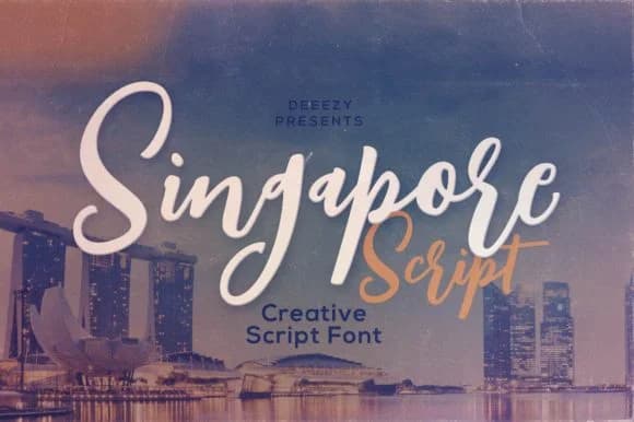 Singapore Script Font by JumboDesign — Script Handwritten Font