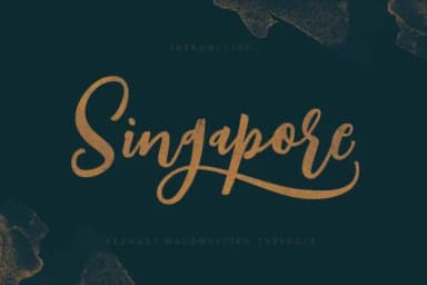 Singapore Script Font by JumboDesign — Script Handwritten Font — thumbnail 5