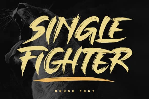 Single Fighter Font by Subectype — Script Handwritten Font