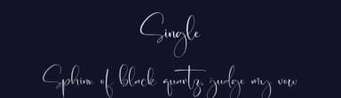 Single by Integritype Studio — Script Handwritten Font — thumbnail 2