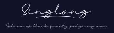 Singlong by Khurasan — Script Handwritten Font — thumbnail 2