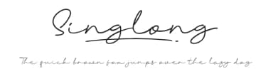 Singlong by Khurasan — Script Handwritten Font — thumbnail 1