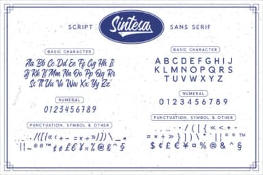 Sintesa Font by Nyalaapi — Script Handwritten Font — thumbnail 9