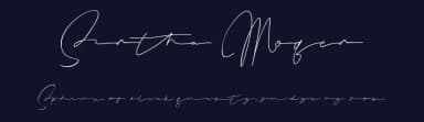 Sintha Moqen by BrandSemut — Script Handwritten Font — thumbnail 2