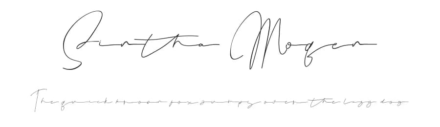 Sintha Moqen by BrandSemut — Script Handwritten Font