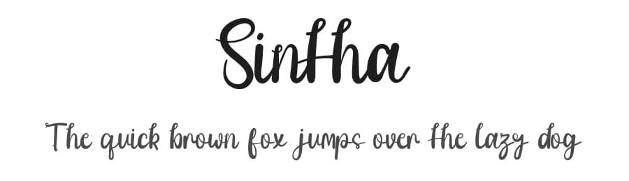 Sintha by Inermedia Studio — Script Handwritten Font