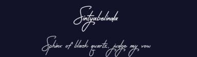 Sintyabelinda by Zeenesia Studio — Script Handwritten Font — thumbnail 2