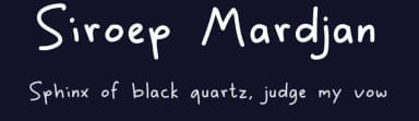 Siroep Mardjan by Pria Admaja — Script Handwritten Font — thumbnail 2