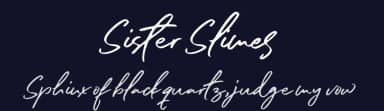 Sister Slimes by Azetype Studio — Script Handwritten Font — thumbnail 2