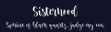 Sisterhood by Letterative Studio — Script Handwritten Font — thumbnail 2