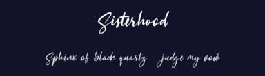 Sisterhood by Maulana Creative — Script Handwritten Font — thumbnail 2