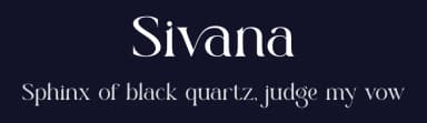 Sivana by Muflieart — Serif Font — thumbnail 2