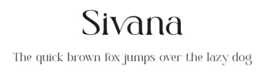 Sivana by Muflieart — Serif Font — thumbnail 1