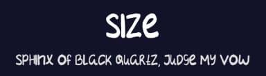 Size by Ditya Ananto — Script Handwritten Font — thumbnail 2
