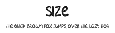 Size by Ditya Ananto — Script Handwritten Font — thumbnail 1