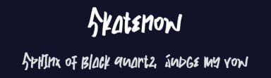 Skatenow by Vunira Design — Script Handwritten Font — thumbnail 2