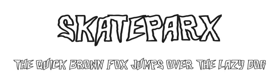 Skateparx by The Branded Quotes — Script Handwritten Font