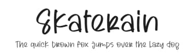 Skaterain by Perspectype Studio - Letterena.com — Script Handwritten Font — thumbnail 1