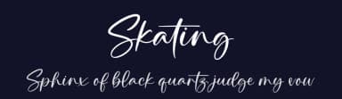 Skating by Ramli Setiadi — Script Handwritten Font — thumbnail 2
