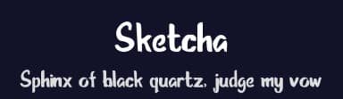 Sketcha by Leonardo Sigalingging — Script Handwritten Font — thumbnail 2