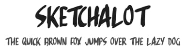 Sketchalot by Hawtpixel — Script Handwritten Font — thumbnail 1