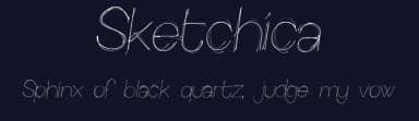 Sketchica by Måns Grebäck — Script Handwritten Font — thumbnail 2