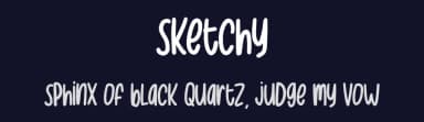 Sketchy by Nirmana Visual — Script Handwritten Font — thumbnail 2