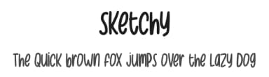 Sketchy by Nirmana Visual — Script Handwritten Font — thumbnail 1
